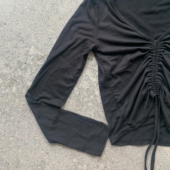 Ruched Long Sleeve Top - Picture 2 of 3